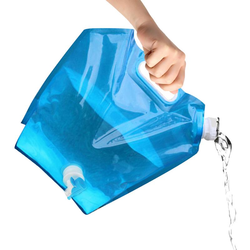 Camping Water Bag With Faucet  - Water Bag Collapsible review and price