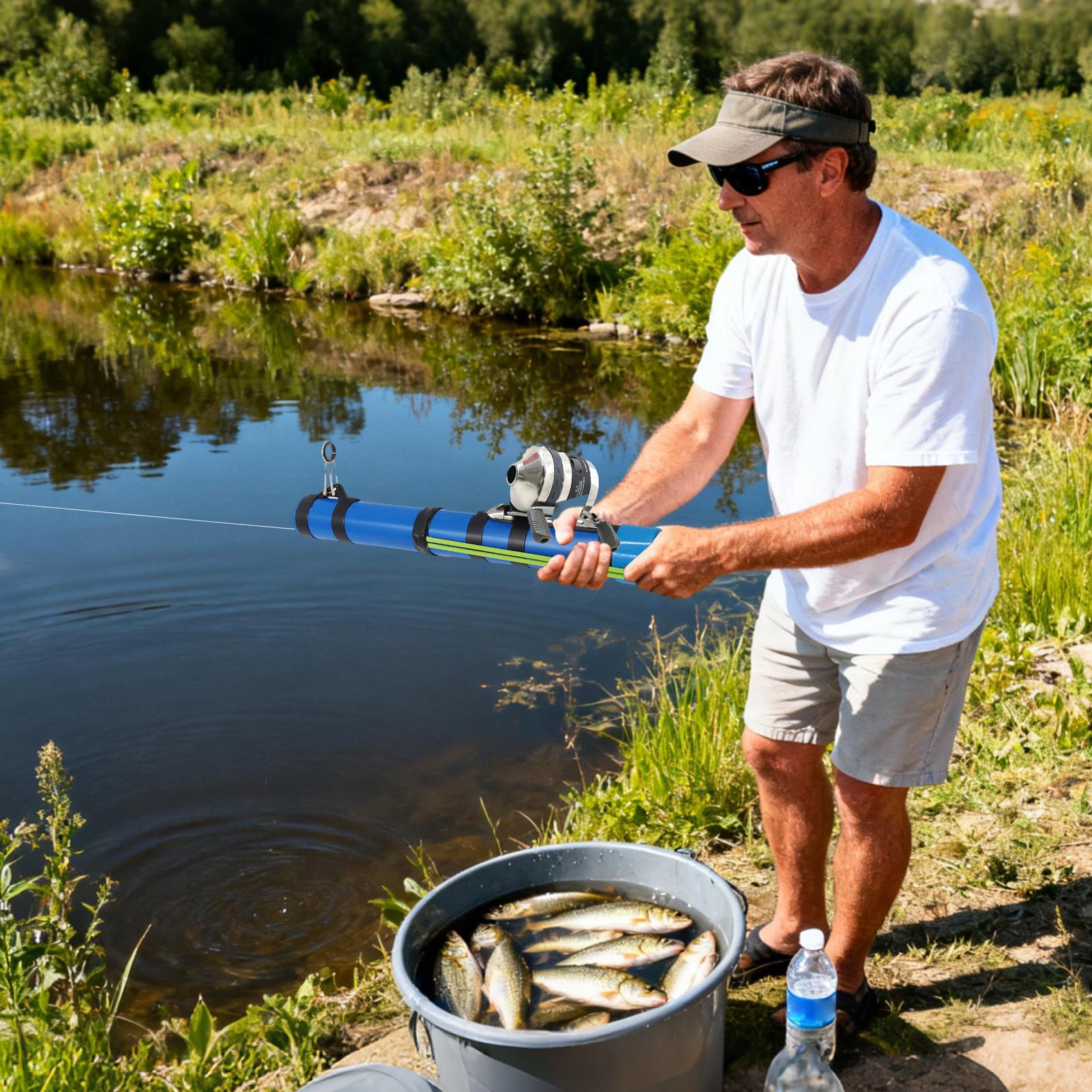 Fishing Pole Slingshot Design  - Fishing Kit Compact review and price