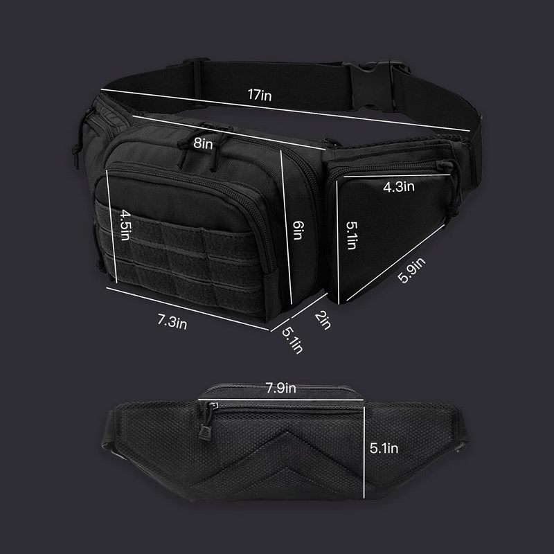 600D Oxford Multi-Pocket Waist - Fishing Kit Compact review and price