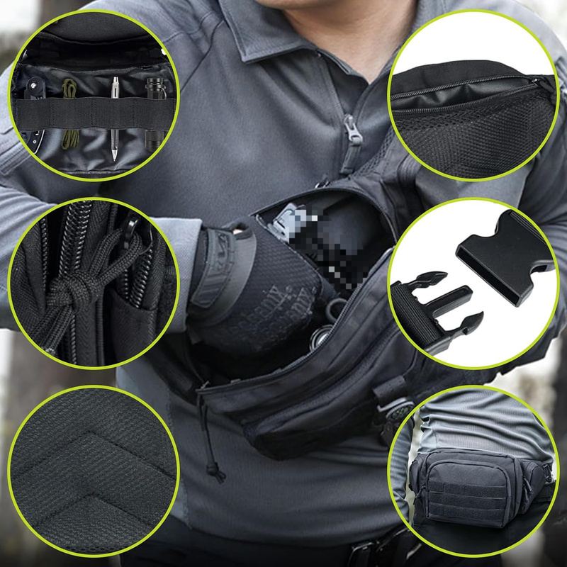 600D Oxford Multi-Pocket Waist - Fishing Kit Compact review and price