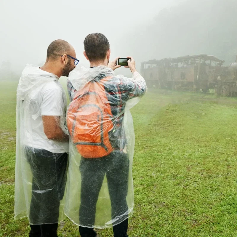 Disposable Waterproof Raincoat - Emergency Poncho Rain review and price