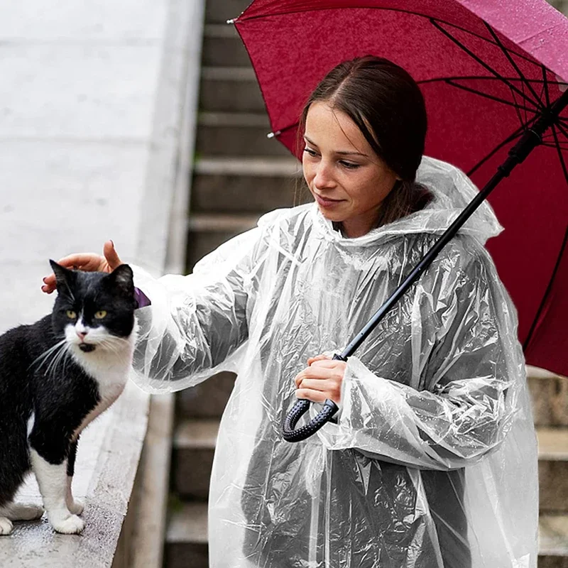 Disposable Waterproof Raincoat - Emergency Poncho Rain review and price