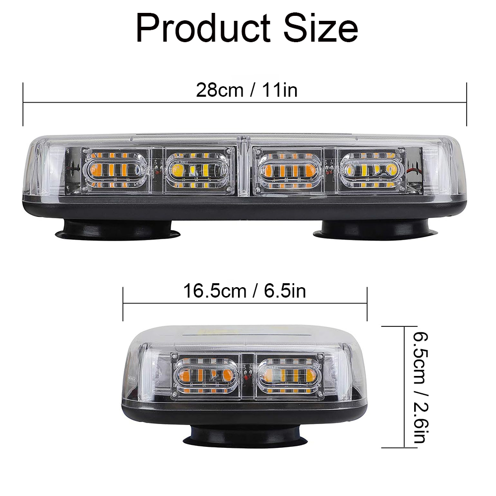 48 LED Amber Car Roof Strobe L - Sos Light Strobe review and price