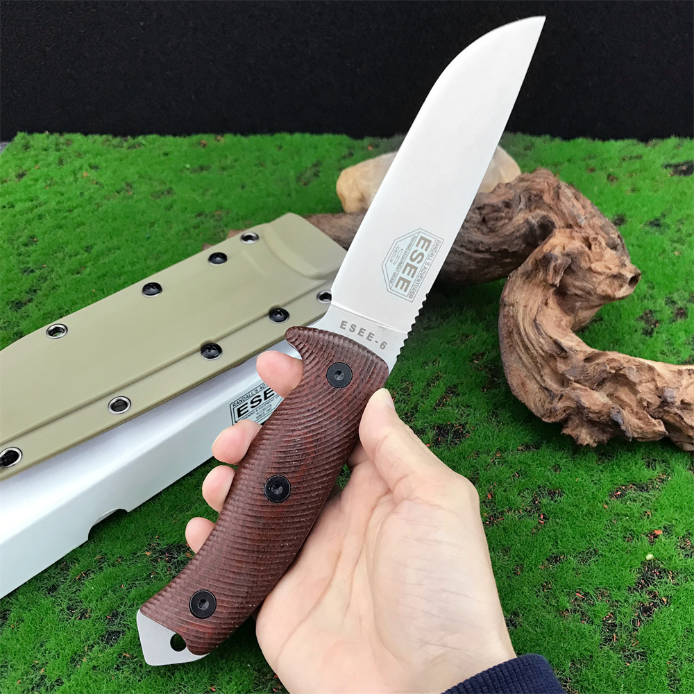 New Specific ESEE-6 Fixed Blad - Bushcraft Knife Fixed review and price