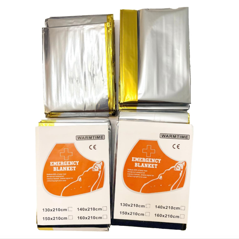 4 Pack Gold Silver Mylar Emerg - Survival Blanket Reflective review and price