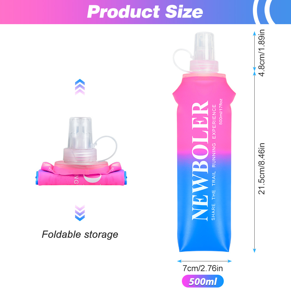 NEWBOLER Water Bottle Folding  - Water Bag Collapsible review and price
