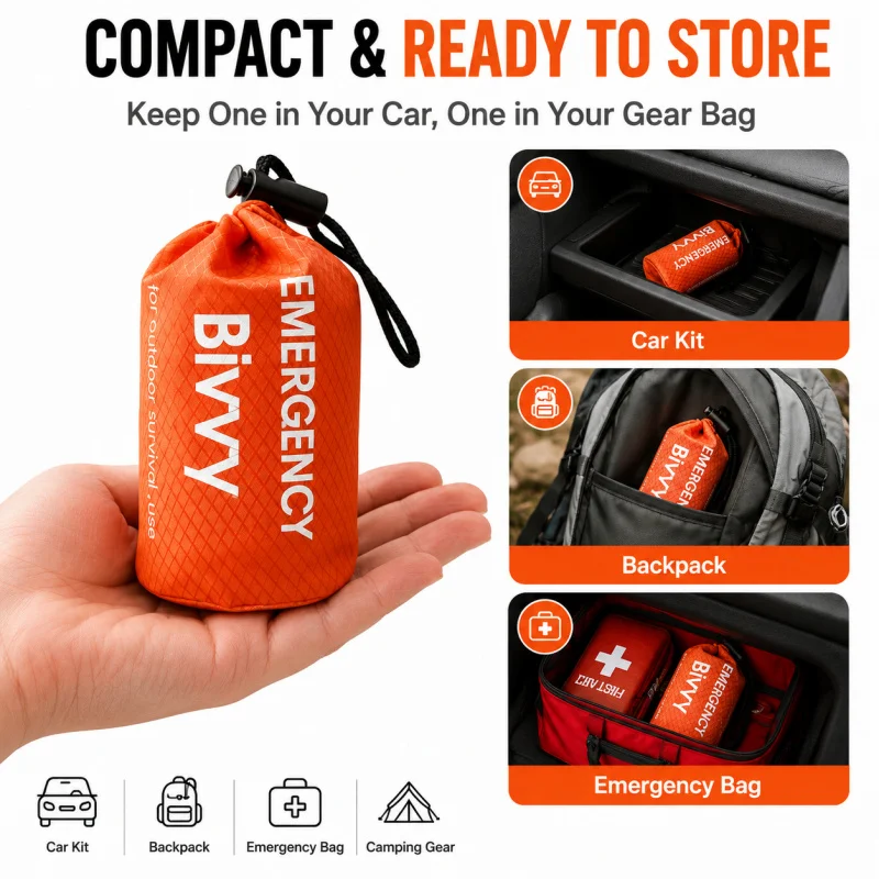 Emergency Sleeping Bag, PE Alu - Bivy Bag Emergency review and price