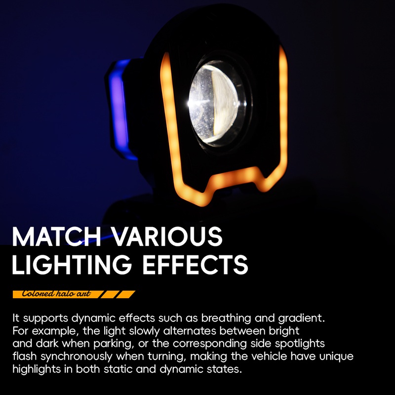 4inch Motorcycle LED Spotlight - Sos Light Strobe review and price