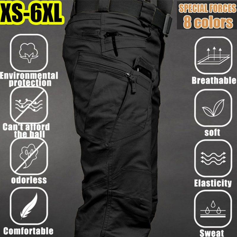 Men's Tactical Cargo Pants 6XL - Fishing Kit Compact review and price
