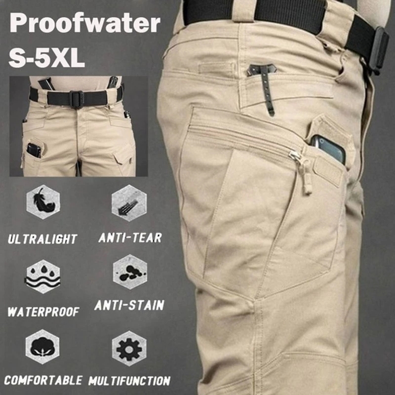 Men's Tactical Cargo Pants 6XL - Fishing Kit Compact review and price